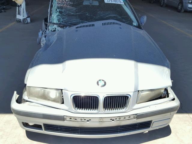 WBABF7325WEH41236 - 1998 BMW 323 IS SILVER photo 7