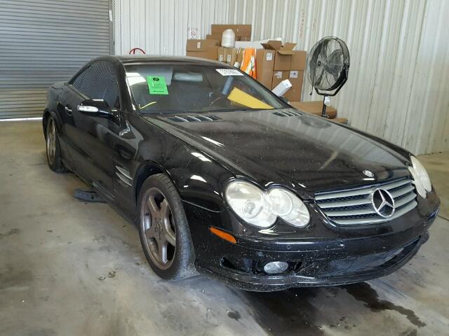 WDBSK75F73F027852 - 2003 MERCEDES-BENZ SL 500R BLACK photo 1