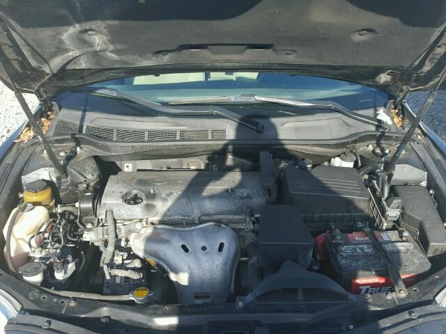 4T1BE46K29U391843 - 2009 TOYOTA CAMRY BASE BLACK photo 7