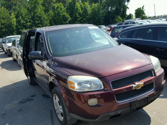 1GNDU23W18D170901 - 2008 CHEVROLET UPLANDER L 勃艮第红 照片 1
