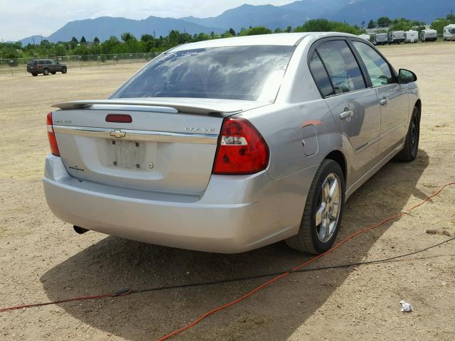 1G1ZU53826F150944 - 2006 CHEVROLET MALIBU LTZ 银色 照片 4