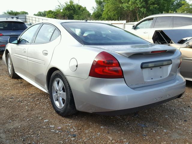 2G2WP552571192211 - 2007 PONTIAC GRAND PRIX ვერცხლისფერი ფოტო 3