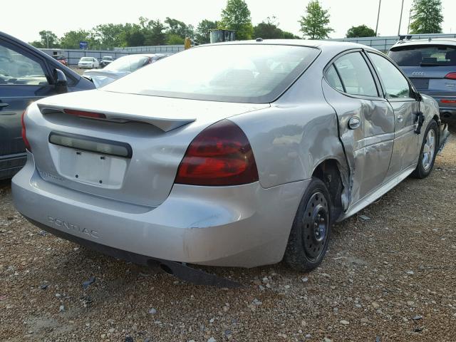2G2WP552571192211 - 2007 PONTIAC GRAND PRIX ვერცხლისფერი ფოტო 4