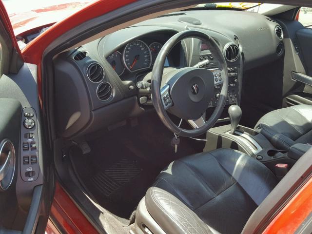 2G2WP582081189164 - 2008 PONTIAC GRAND PRIX RED photo 9