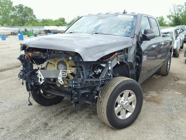 3C6UR5JL1EG315607 - 2014 RAM 2500 SLT GRAY photo 2