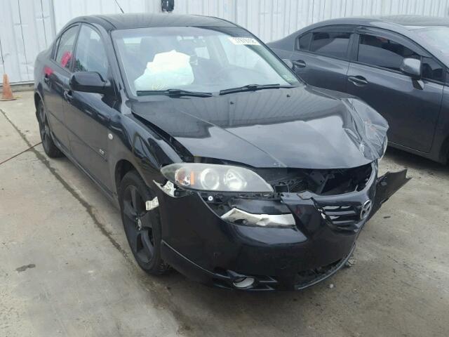 JM1BK323051343954 - 2005 MAZDA 3 S BLACK photo 1