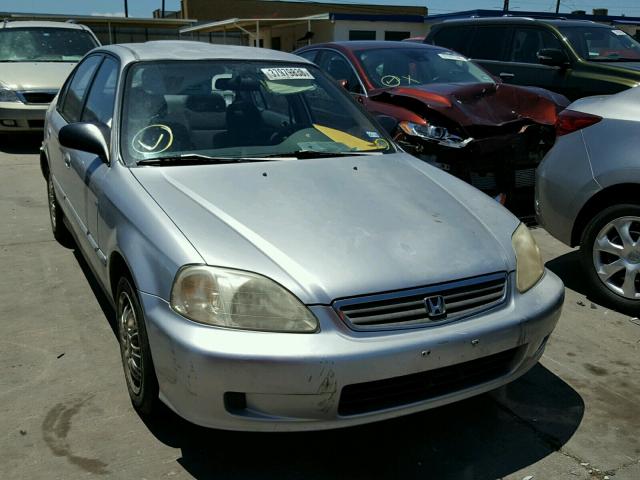 2HGEJ6611XH535903 - 1999 HONDA CIVIC BASE GRAY photo 1