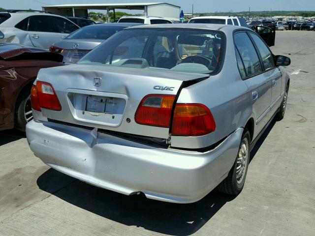 2HGEJ6611XH535903 - 1999 HONDA CIVIC BASE GRAY photo 4
