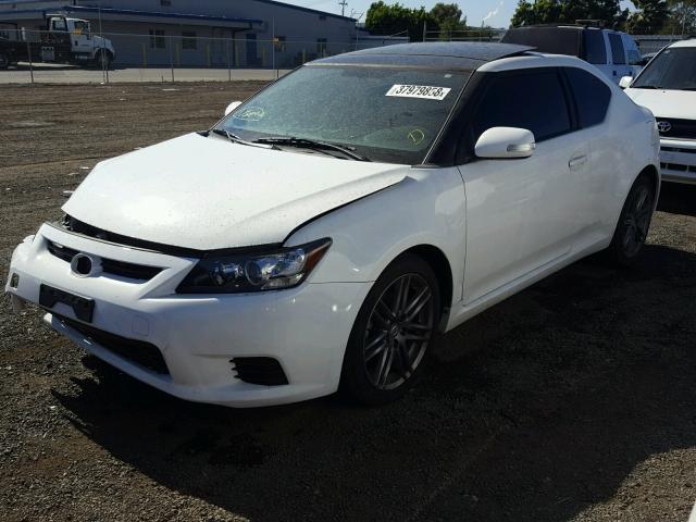 JTKJF5C79D3063068 - 2013 TOYOTA SCION TC 白色 照片 2