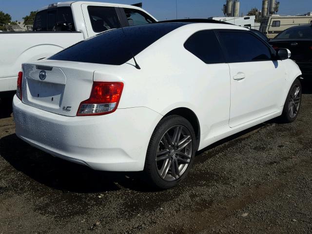 JTKJF5C79D3063068 - 2013 TOYOTA SCION TC 白色 照片 4