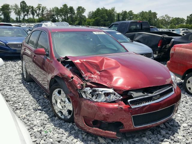 2G1WD58C989122375 - 2008 CHEVROLET IMPALA SUP 勃艮第红 照片 1
