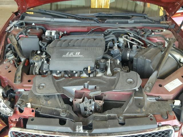 2G1WD58C989122375 - 2008 CHEVROLET IMPALA SUP 勃艮第红 照片 7