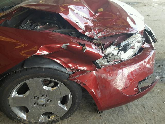 2G1WD58C989122375 - 2008 CHEVROLET IMPALA SUP 勃艮第红 照片 9