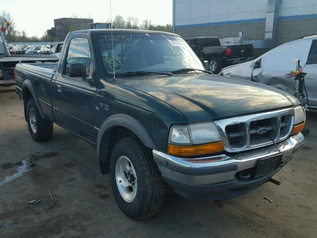 1FTZR11X6WTA03071 - 1998 FORD RANGER GREEN photo 1