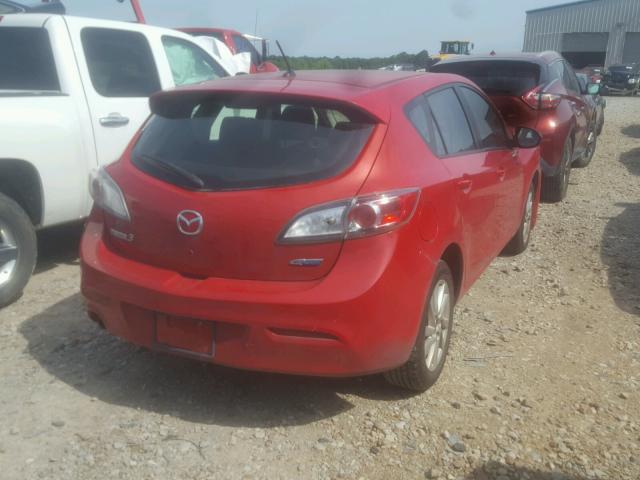 JM1BL1LP9D1765643 - 2013 MAZDA 3 I RED photo 4