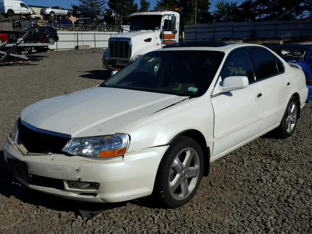 19UUA56862A049517 - 2002 ACURA 3.2TL TYPE WHITE photo 2