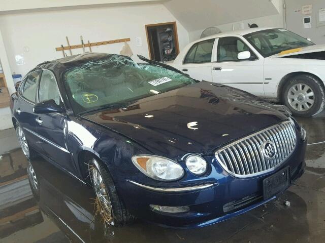 2G4WD582291116511 - 2009 BUICK LACROSSE C BLUE photo 1