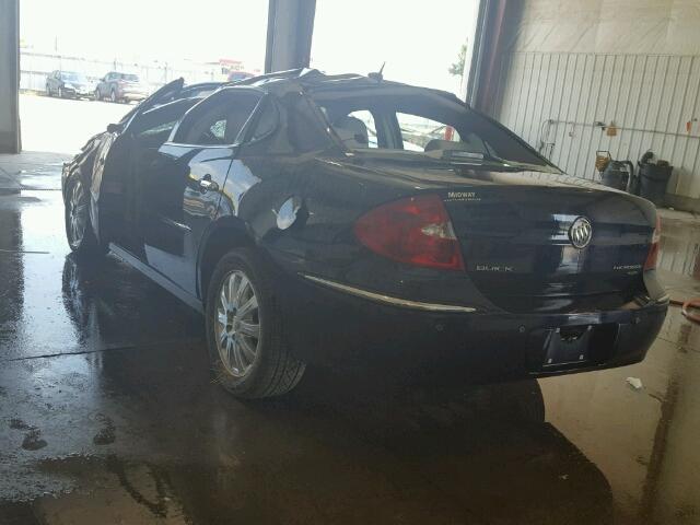 2G4WD582291116511 - 2009 BUICK LACROSSE C BLUE photo 3