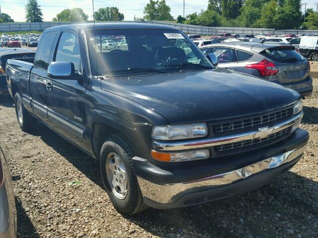 2GCEC19V9X1142119 - 1999 CHEVROLET SILVERADO BLACK photo 1