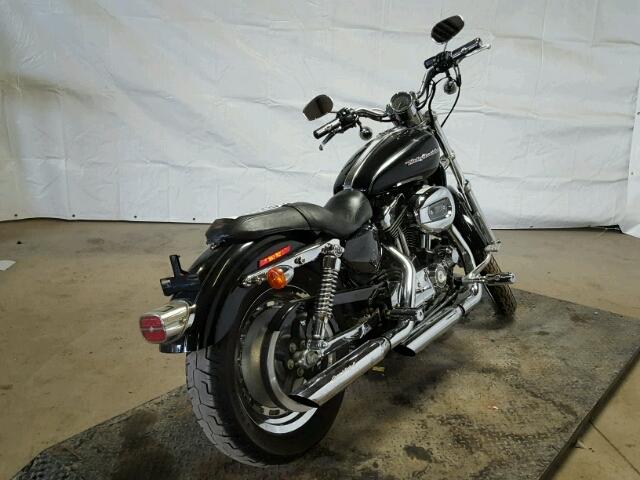 1HD1CT3177K432759 - 2007 HARLEY-DAVIDSON XL1200 C BLACK photo 4