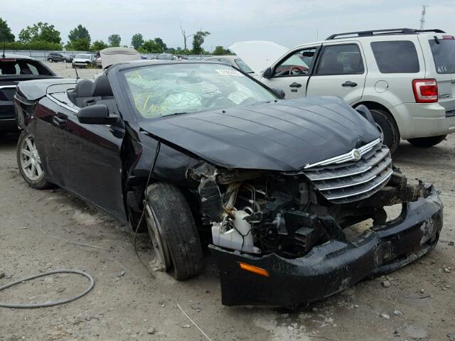 1C3LC55R08N250205 - 2008 CHRYSLER SEBRING TO BLACK photo 1