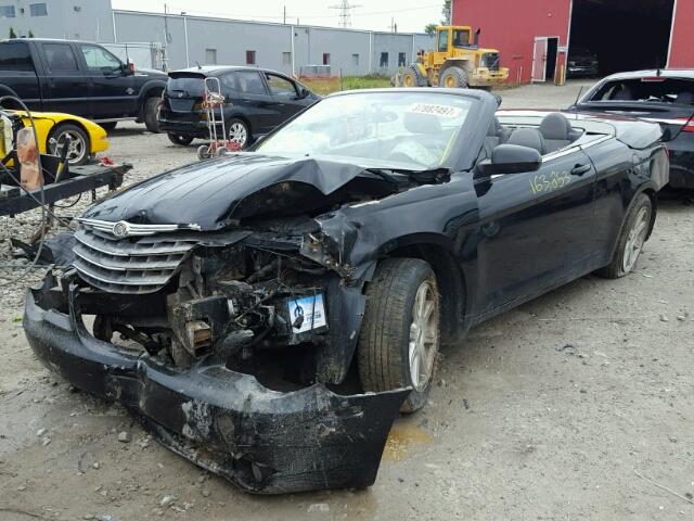 1C3LC55R08N250205 - 2008 CHRYSLER SEBRING TO BLACK photo 2