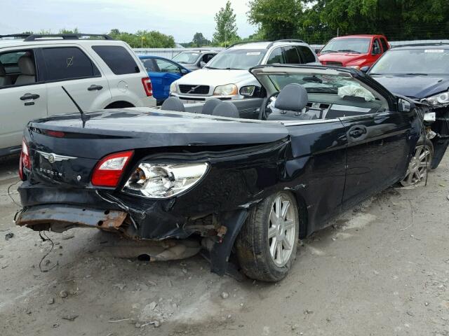 1C3LC55R08N250205 - 2008 CHRYSLER SEBRING TO BLACK photo 4