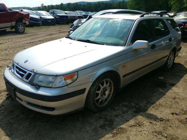 YS3ED55E413031501 - 2001 SAAB 9-5 SILVER photo 2