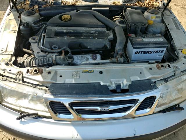 YS3ED55E413031501 - 2001 SAAB 9-5 SILVER photo 7