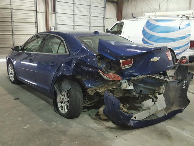 1G11C5SA4DU120289 - 2013 CHEVROLET MALIBU 1LT 蓝色 照片 3