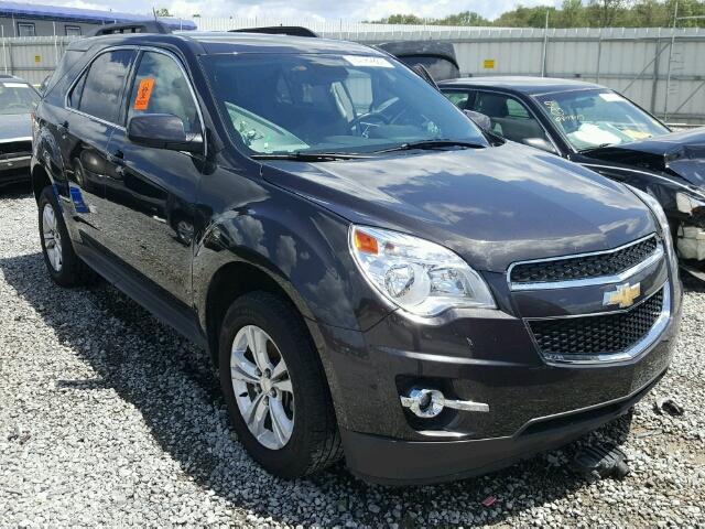 2GNALCEK8E6375096 - 2014 CHEVROLET EQUINOX LT BLACK photo 1