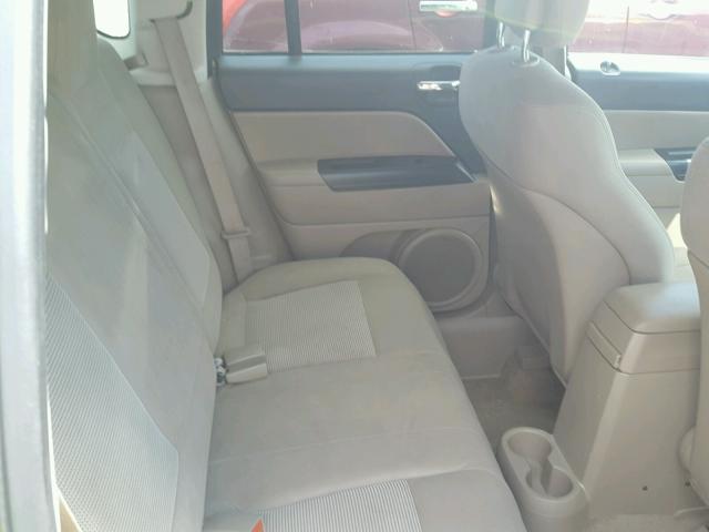 1C4NJCBA0CD661082 - 2012 JEEP COMPASS SP GREEN photo 6