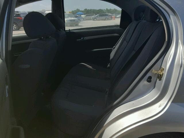 KL1TD56657B051798 - 2007 CHEVROLET AVEO BASE ვერცხლისფერი ფოტო 6