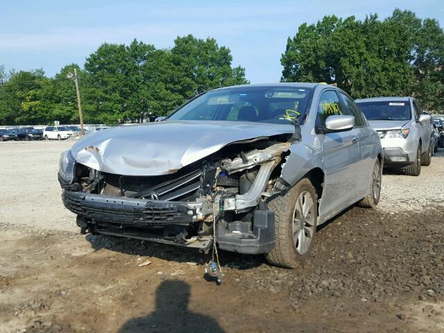 1HGCR2E35DA216736 - 2013 HONDA ACCORD LX SILVER photo 2