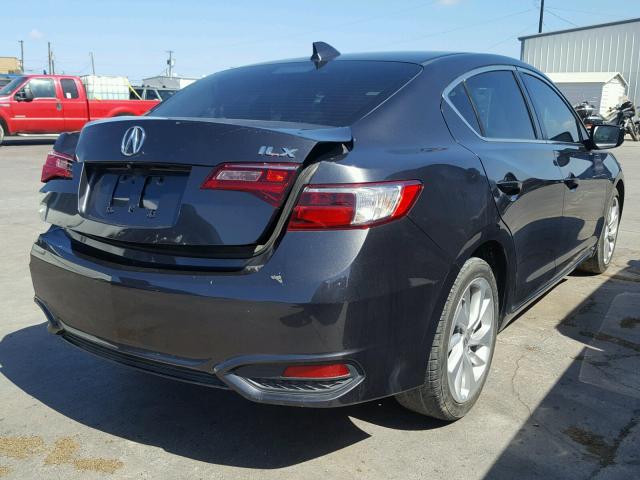 19UDE2F39GA022858 - 2016 ACURA ILX BASE GRAY photo 4