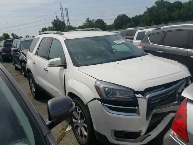 1GKKRRKD8DJ264543 - 2013 GMC ACADIA SLT თეთრი ფოტო 1