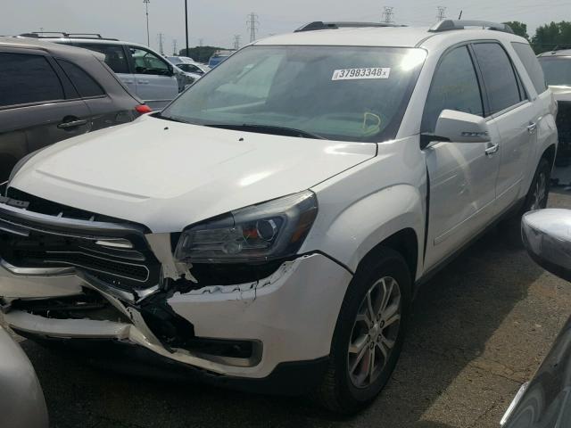 1GKKRRKD8DJ264543 - 2013 GMC ACADIA SLT თეთრი ფოტო 2