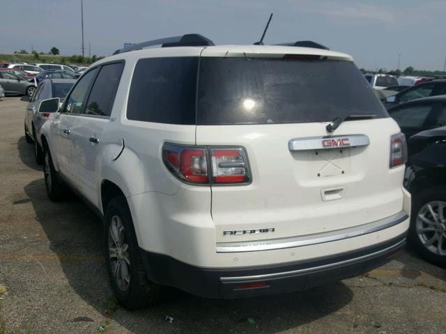1GKKRRKD8DJ264543 - 2013 GMC ACADIA SLT თეთრი ფოტო 3