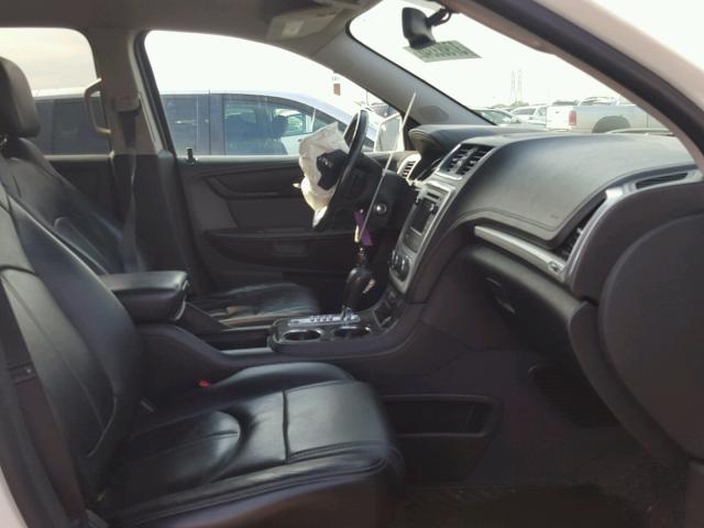 1GKKRRKD8DJ264543 - 2013 GMC ACADIA SLT თეთრი ფოტო 5