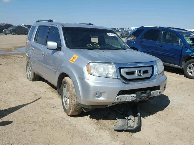 5FNYF3H50BB004072 - 2011 HONDA PILOT EXL GRAY photo 1