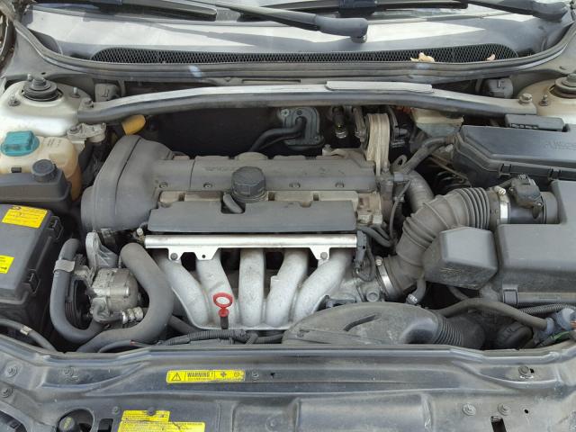 YV1SW612552521229 - 2005 VOLVO V70 SILVER photo 7