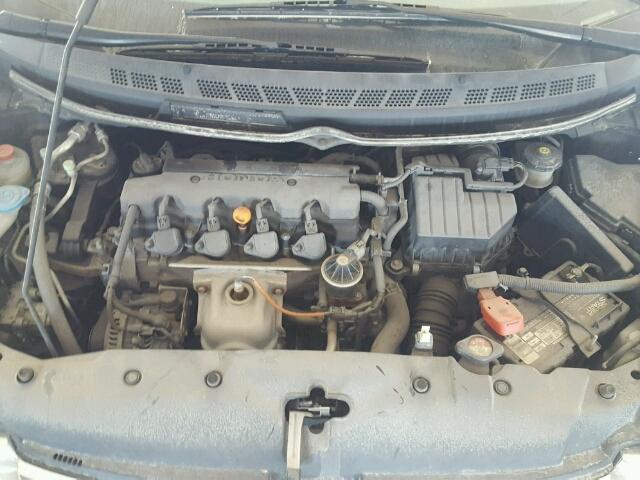 19XFA1F64BE018472 - 2011 HONDA CIVIC LX-S Schwarz Foto 7