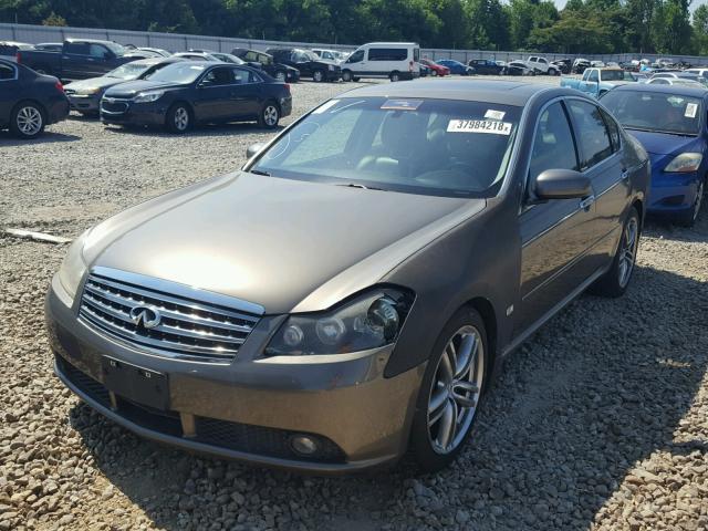 JNKBY01E27M403412 - 2007 INFINITI M45 BASE GRAY photo 2