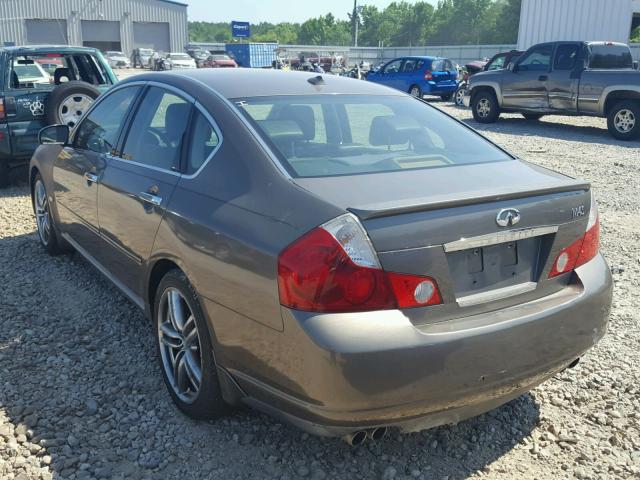 JNKBY01E27M403412 - 2007 INFINITI M45 BASE GRAY photo 3