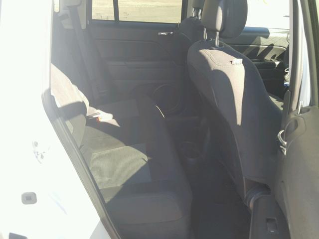 1C4NJCBAXGD554112 - 2016 JEEP COMPASS SP WHITE photo 6