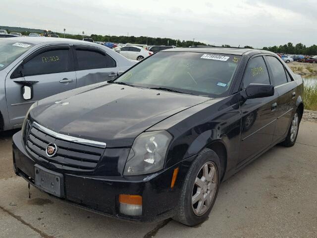 1G6DM56TX50232197 - 2005 CADILLAC CTS BLACK photo 2