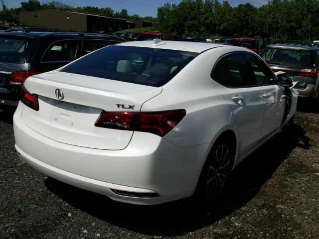19UUB2F53HA001788 - 2017 ACURA TLX TECH WHITE photo 4