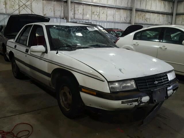 1G1LT53T1NY256463 - 1992 CHEVROLET CORSICA LT WHITE photo 1