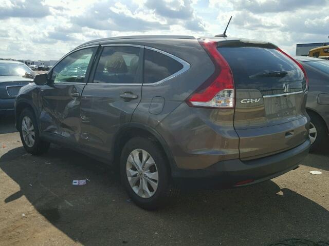 2HKRM4H7XEH698177 - 2014 HONDA CR-V GRAY photo 3