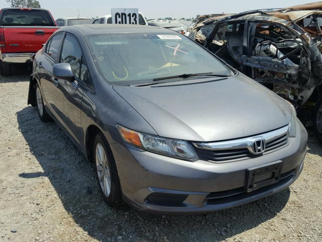 19XFB2F97CE321213 - 2012 HONDA CIVIC EXL 灰色 照片 1